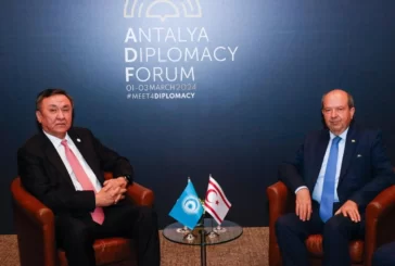 Tatar, Türk Devletleri Teşkilatı Genel Sekreteri Kubanıçbek Ömüraliyev ile görüştü
