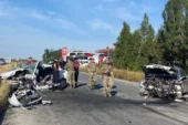 Ercan- İskele anayolunda trafik kazası: 2 ağır yaralı