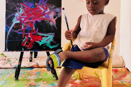 En genç ressam: Ganalı 1,5 yaşındaki çocuk Guinness Rekorlar Kitabı’na girdi